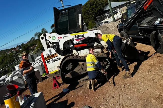 Bobcat Hire at Top Gun Plant Hire, Loganholme Brisbane for demolition projects, helping contractors and clients tackle demolition work safely and efficiently.